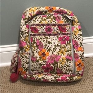 Vera Bradley Laptop Backpack Floral Print